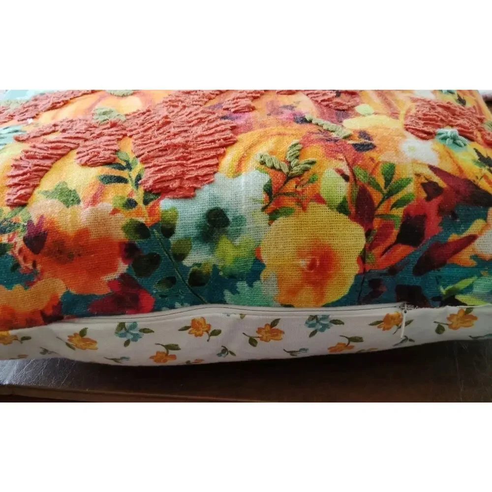Pioneer Woman Harvest Dog Charlie Truck Throw Pillow